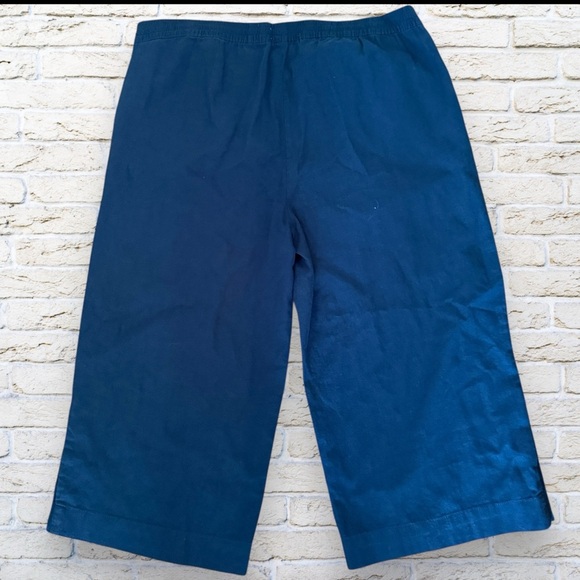 NWT Caribbean Joe NWT Cropped Wide Leg Beach Pants Size XXL - Picture 2 of 5